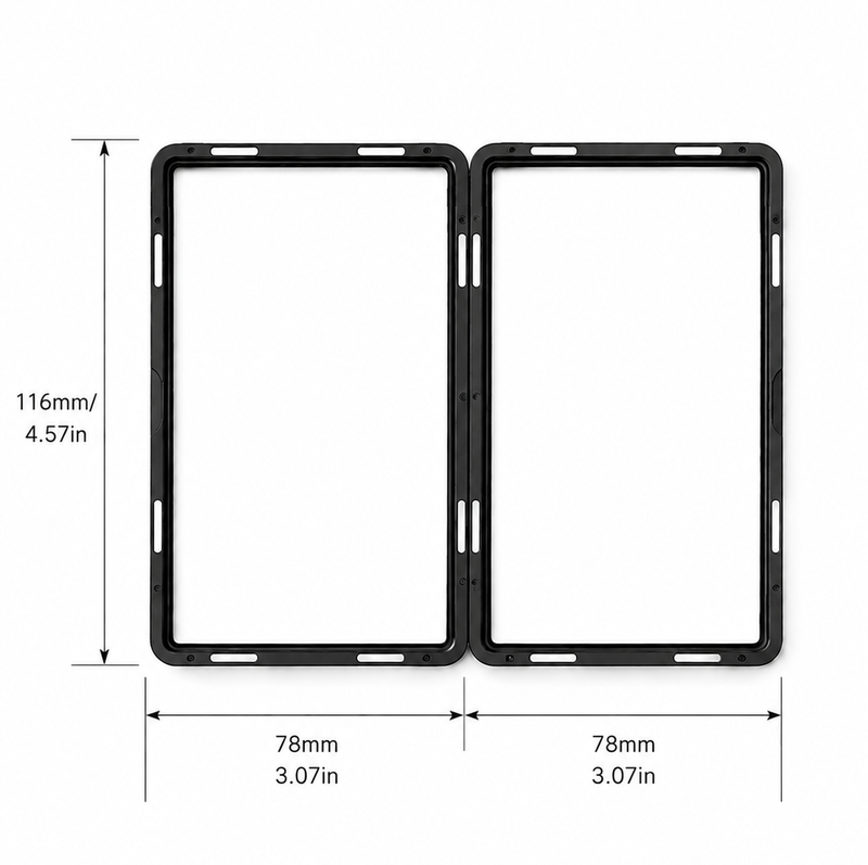 75-130pt Thick Case dimensions